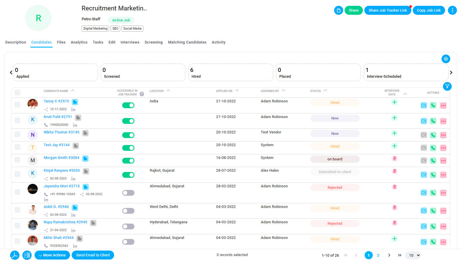 Recruit CRM