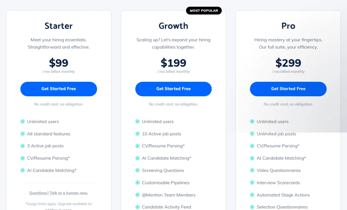 GoHire pricing