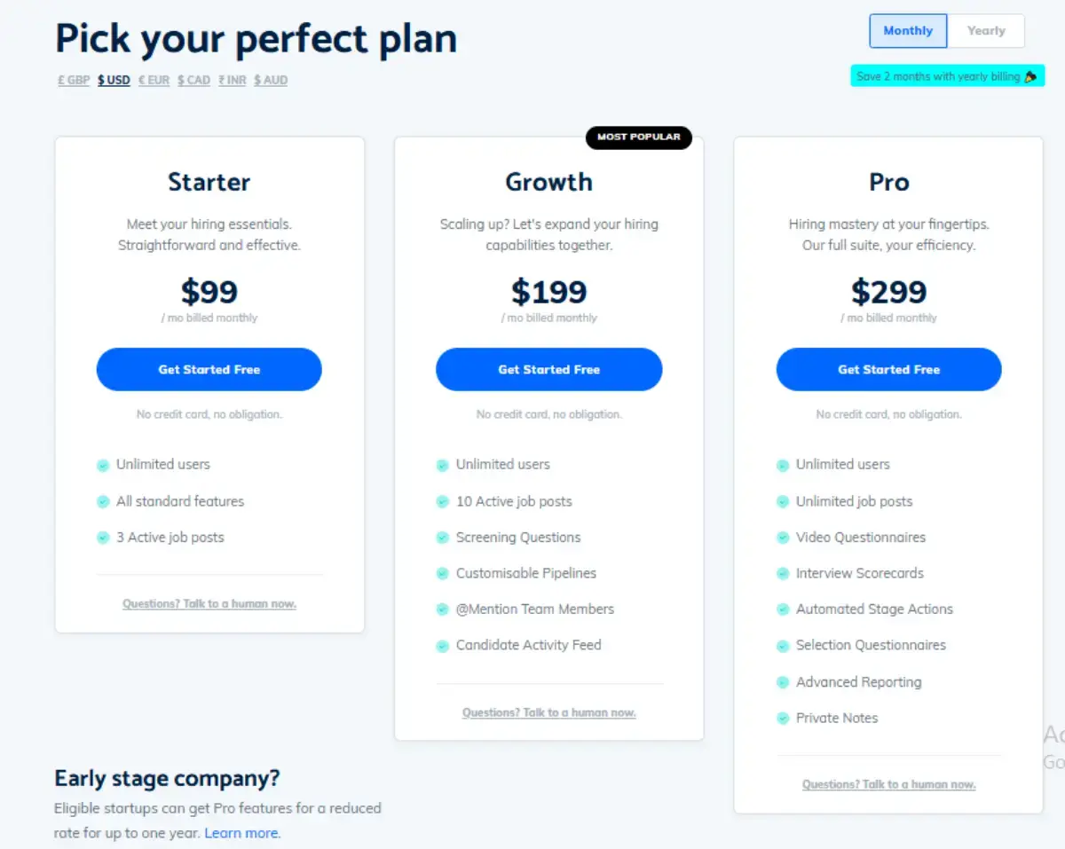 GoHire pricing