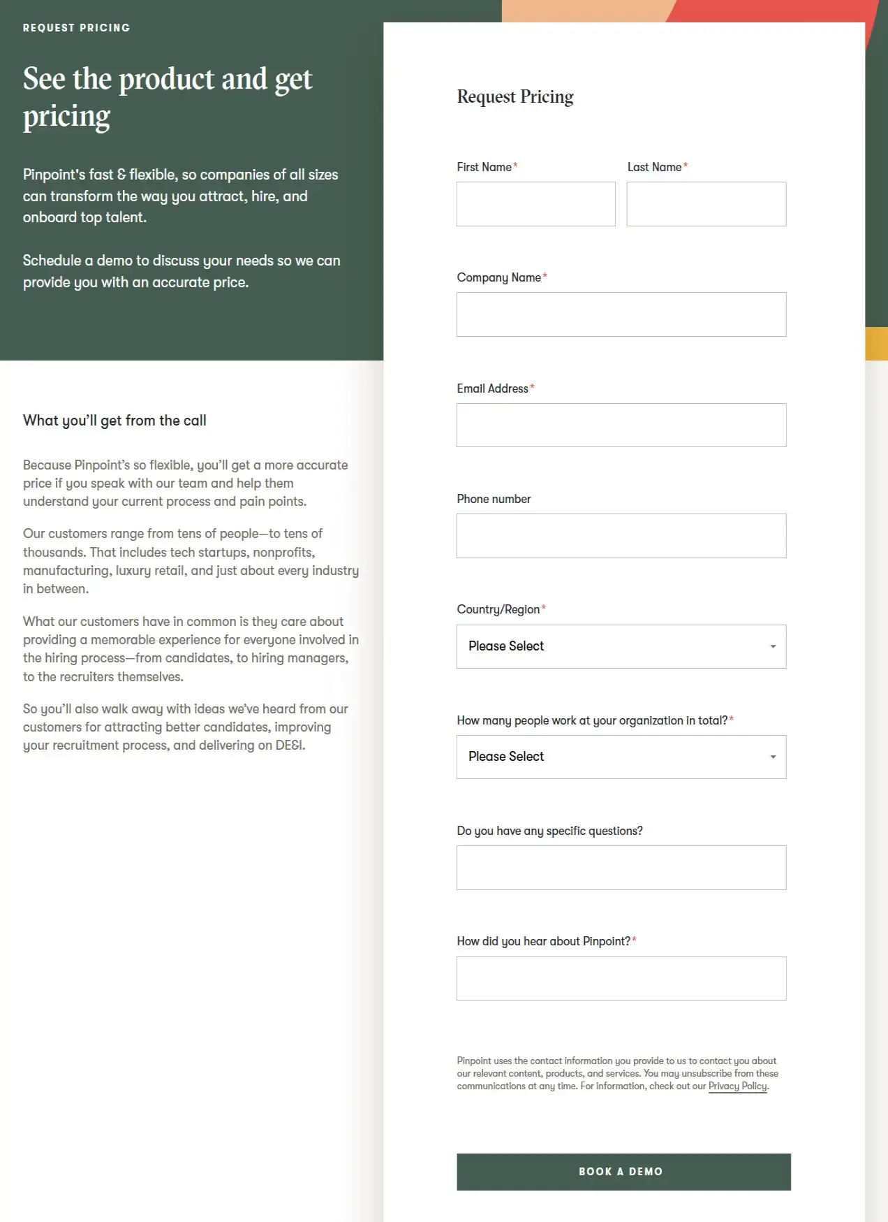 Pinpoint pricing