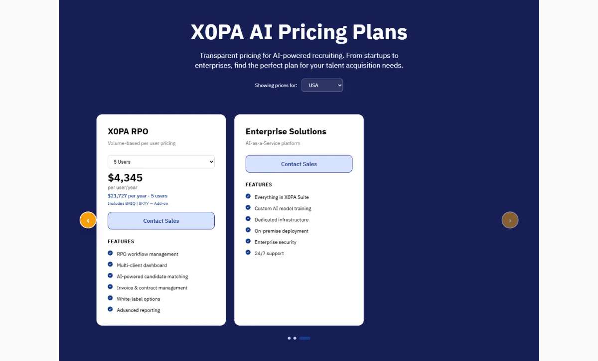 X0PA AI pricing