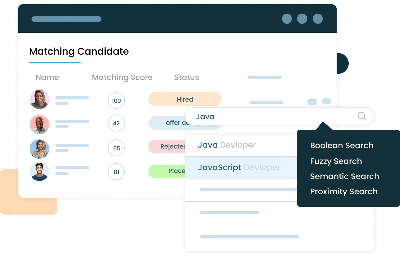 Candidate SearchMatch