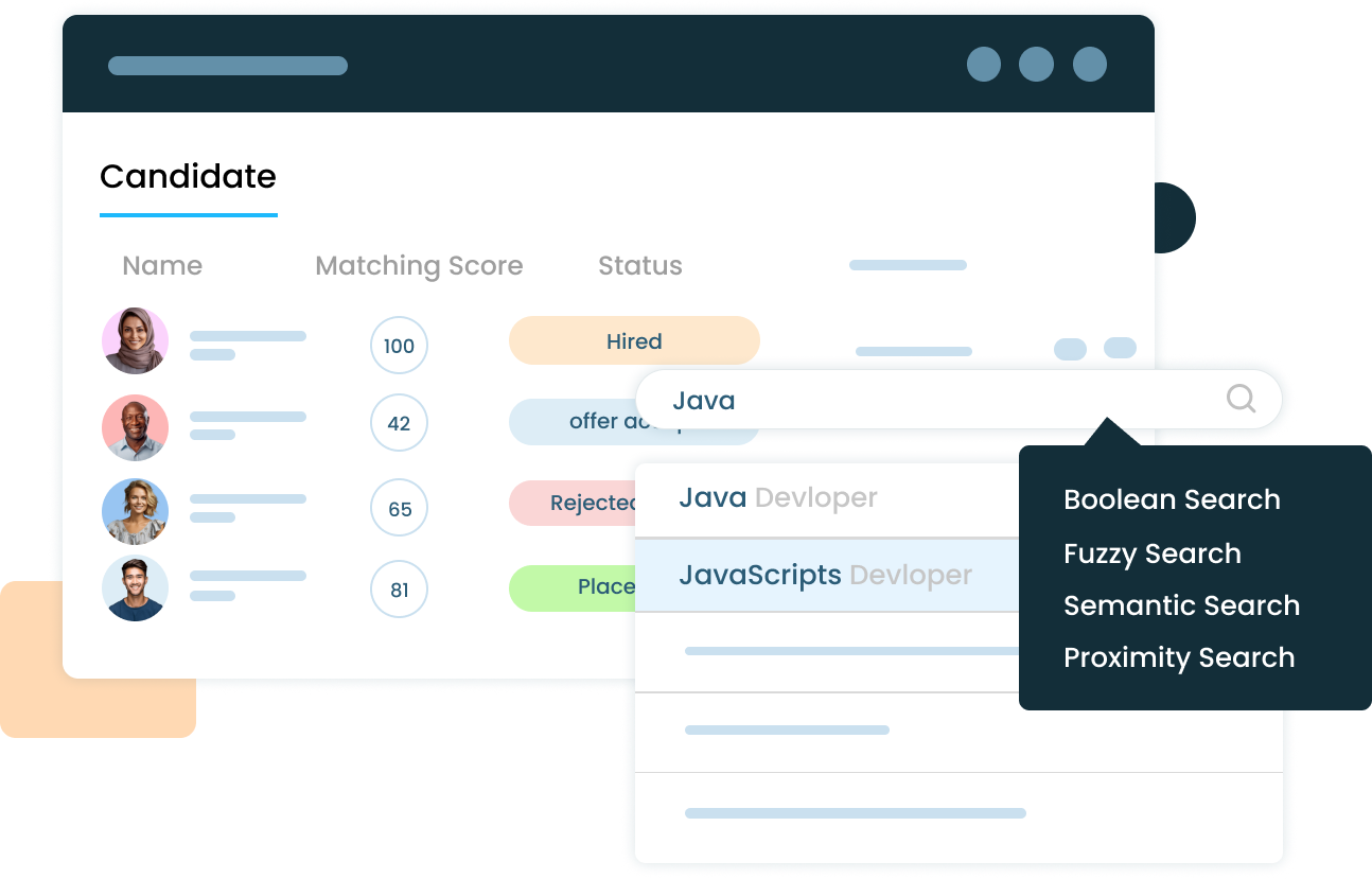 Candidate SearchMatch