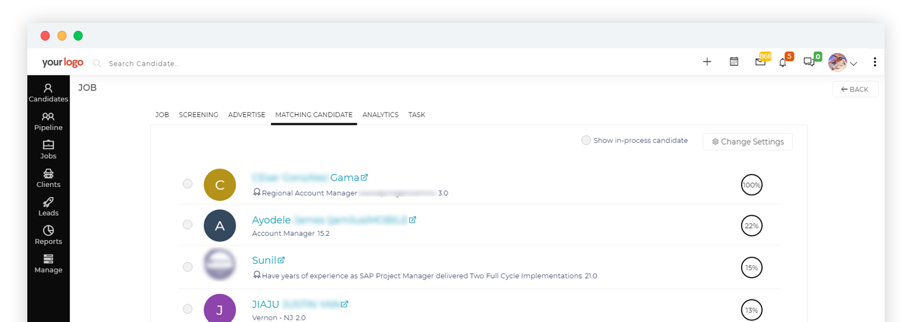 Profile Matching using Artificial Intelligence (AI) Profile Matching using Artificial Intelligence (AI)