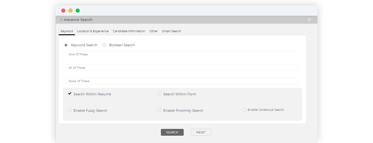 Candidate Search