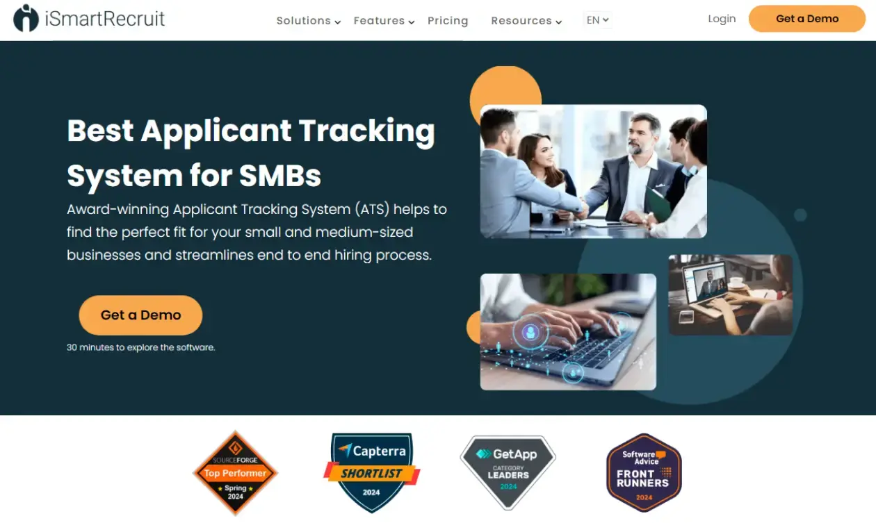 iSmartRecruit - Best Applicant Tracking System