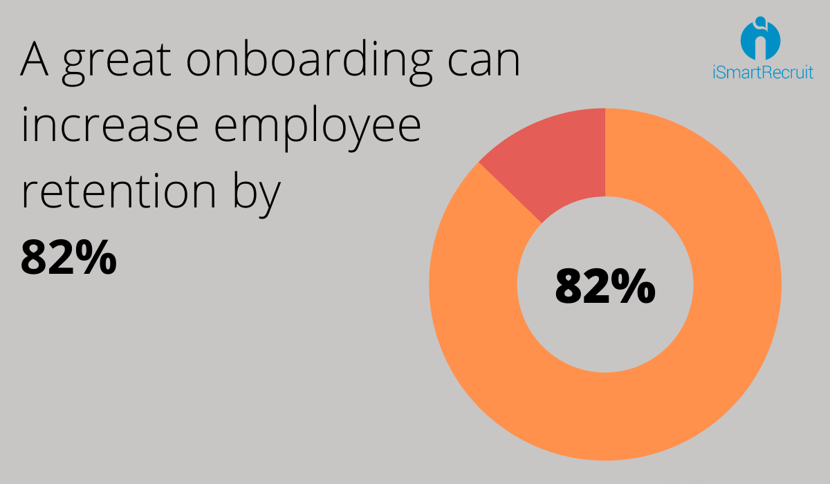 A great onboarding can increase employee retention