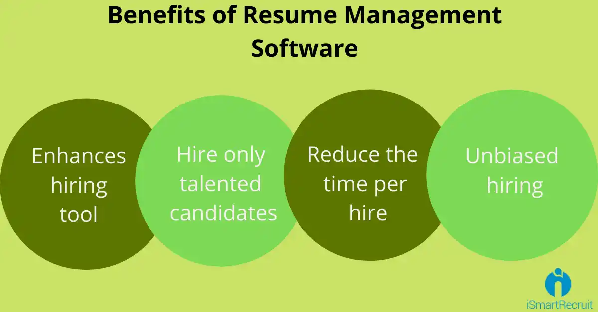 benefits of resume management software