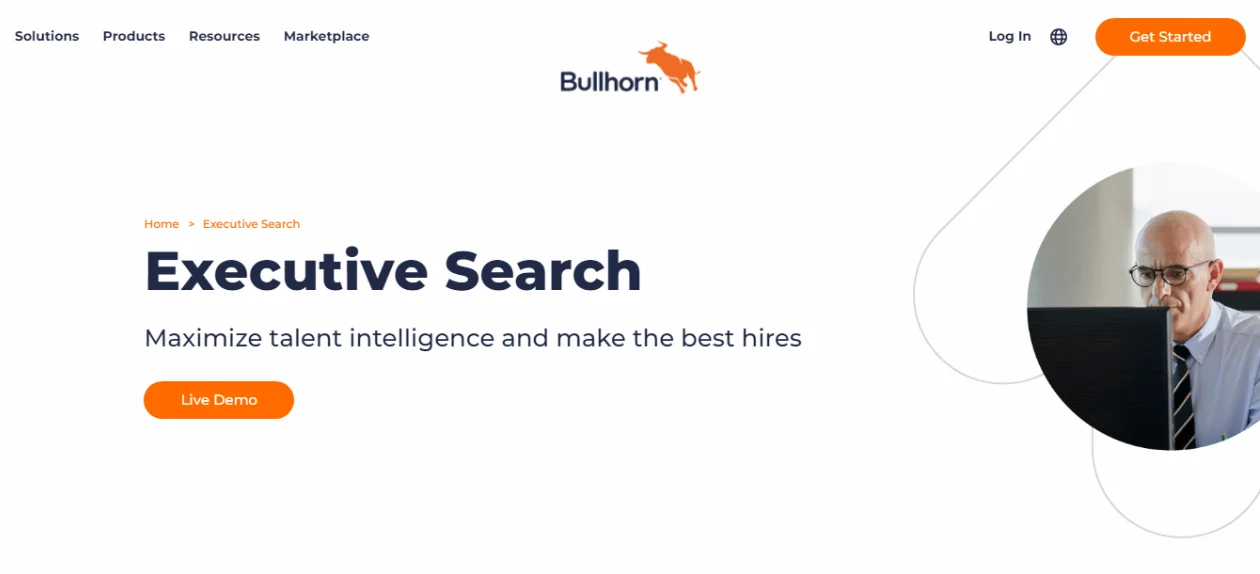 Bullhorn executive search technology