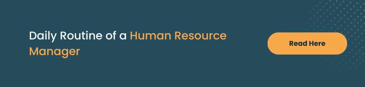 Rutina diaria de un gerente de recursos humanos