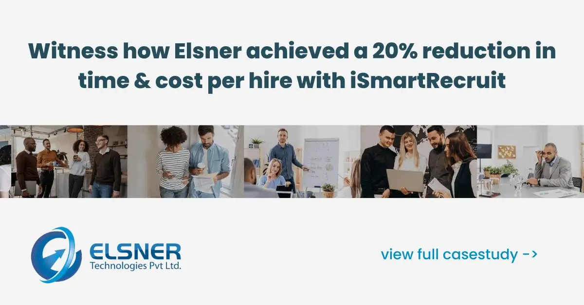Elsner Success Story using iSmartRecruit ATS+CRM