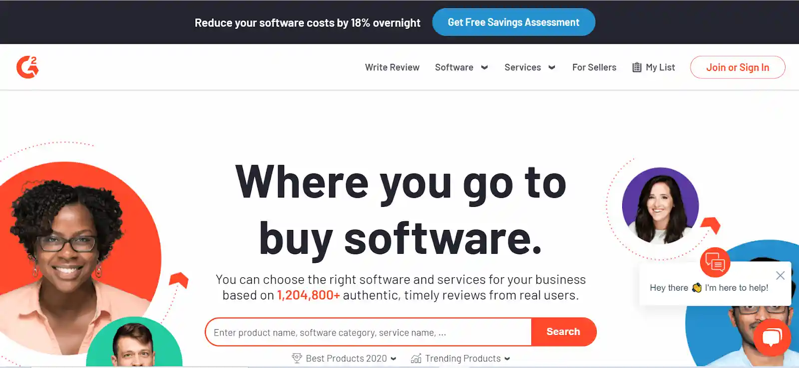 G2 - Software Service Review Sites