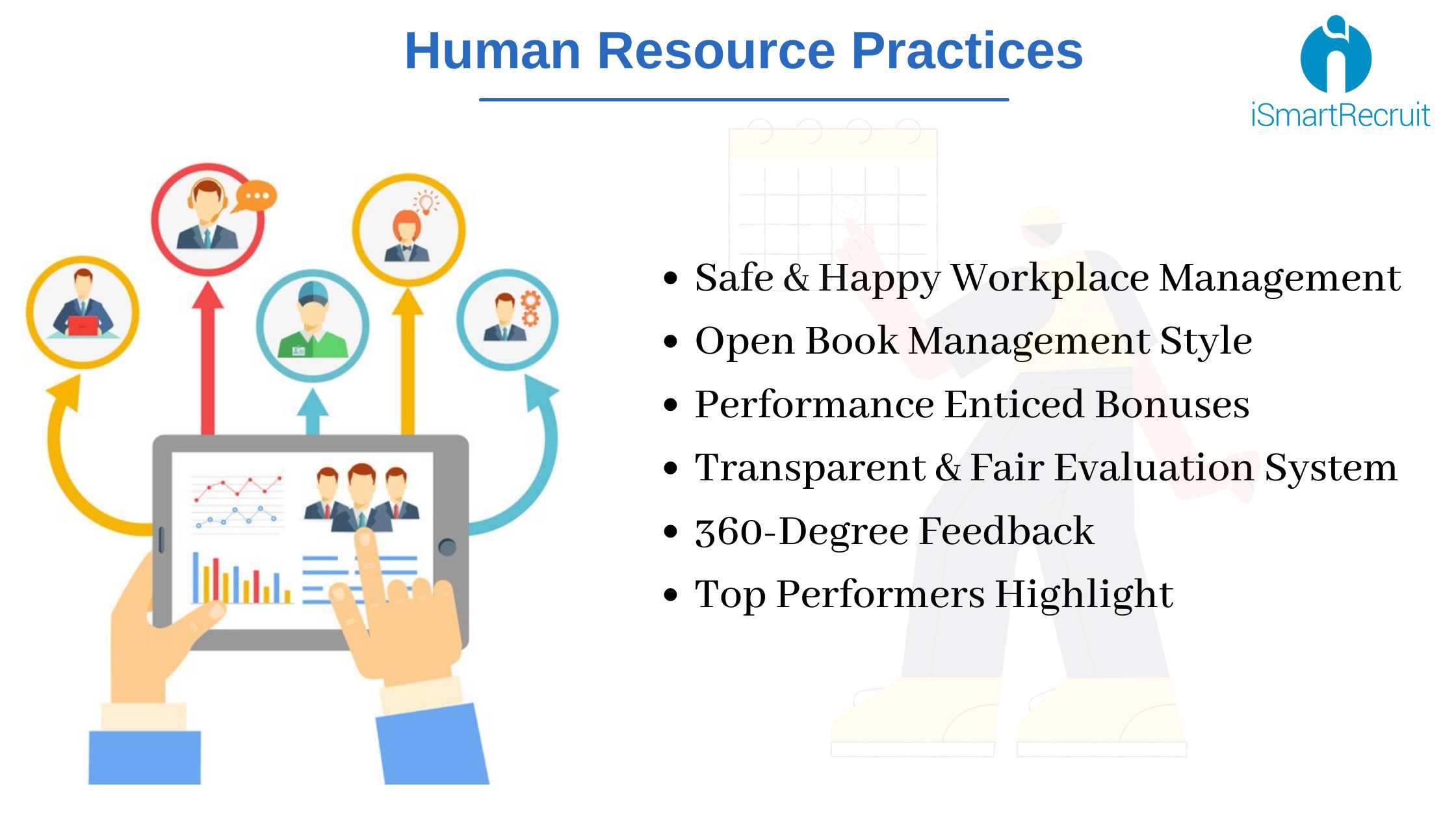 What are the 6 HR Best Practices?