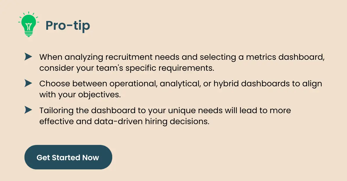 Pro-tip for analyse your recruitment needs 