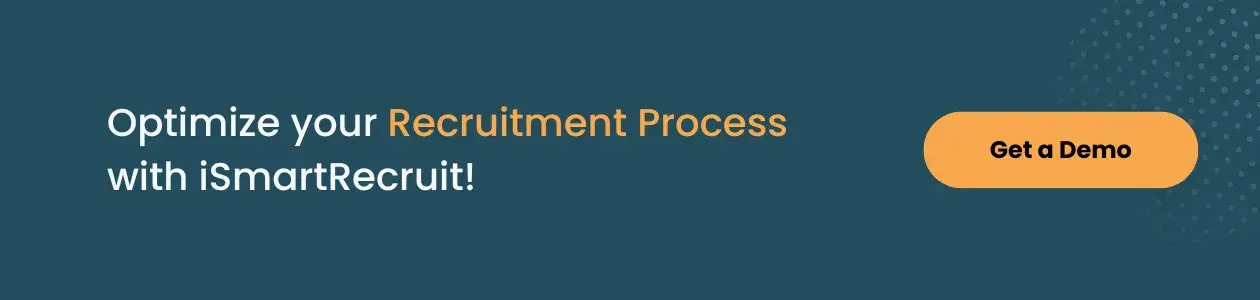 Data-driven decision with iSmartRecruit