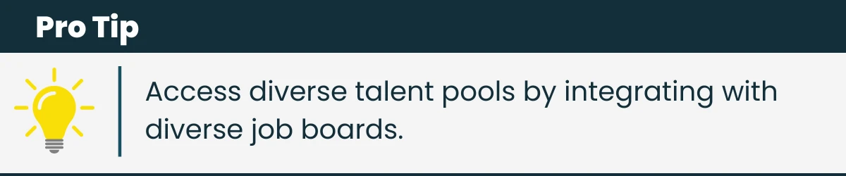 Use diverse talent pools to improve diversity in executive search