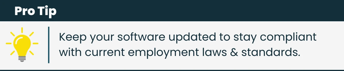 Software updation is needed to stay compliant