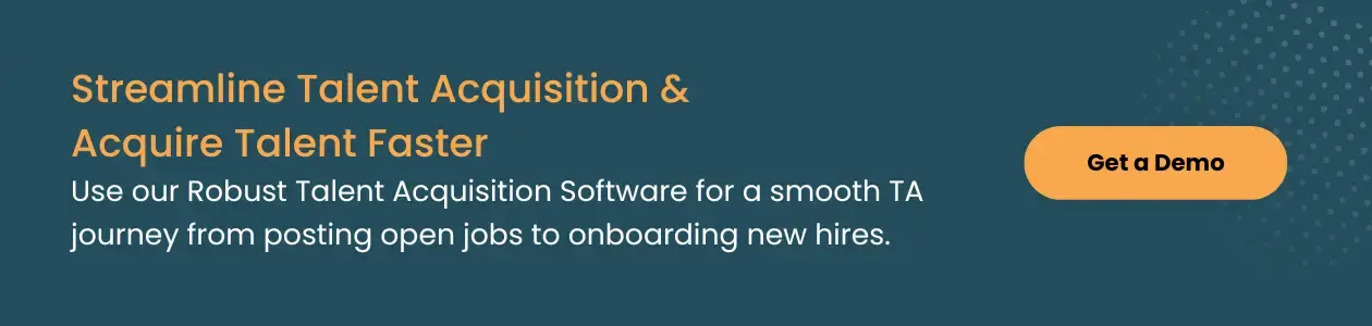 Talent Acquisition Software Demo 