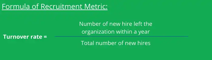 Turnover rate