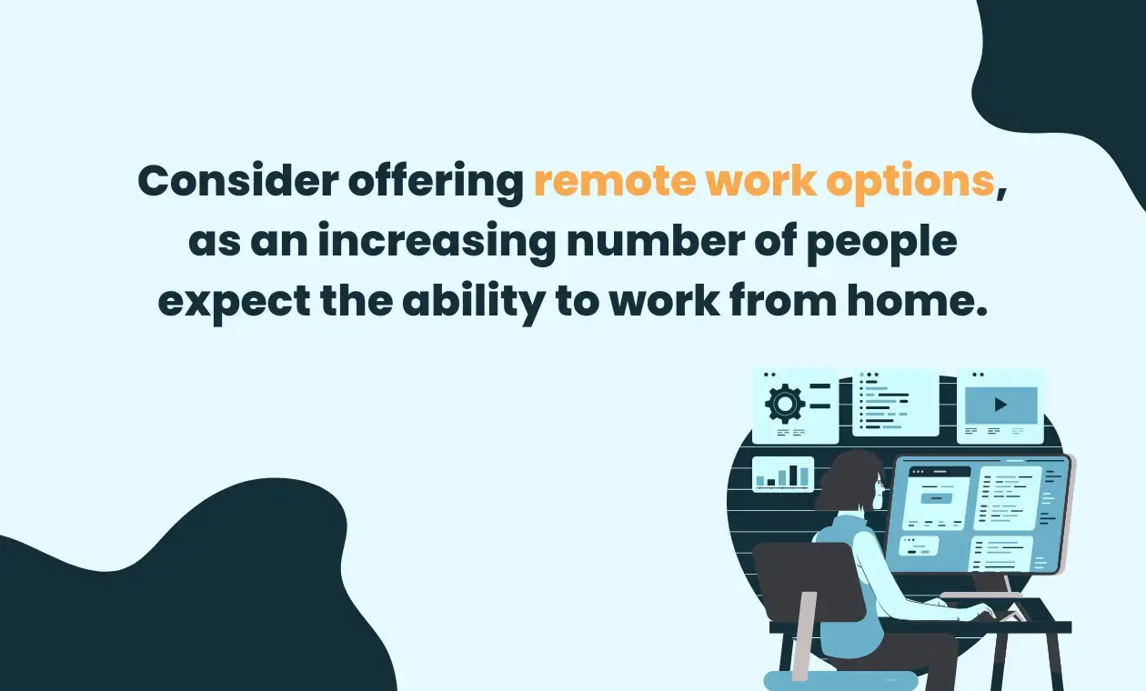 Think about allowing work from home