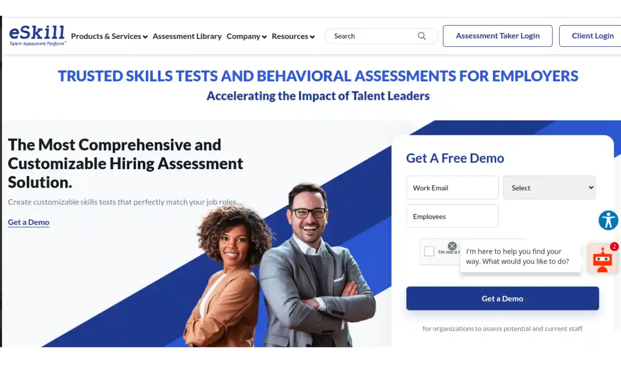 eSkill - Comprehensive, Customizable Hiring and Training Assessment Solutions