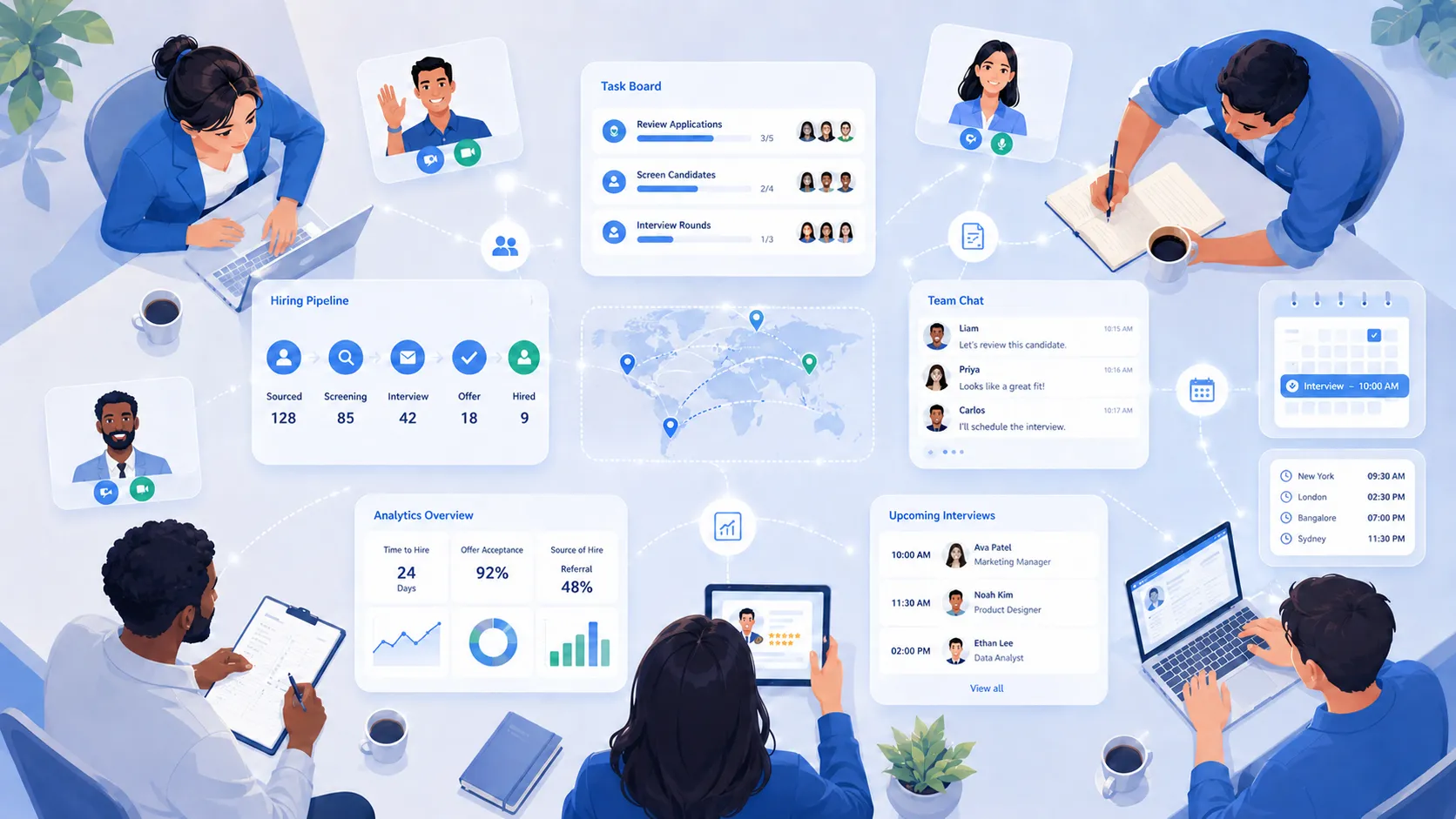 Global Hiring and Onboarding for Distributed Teams