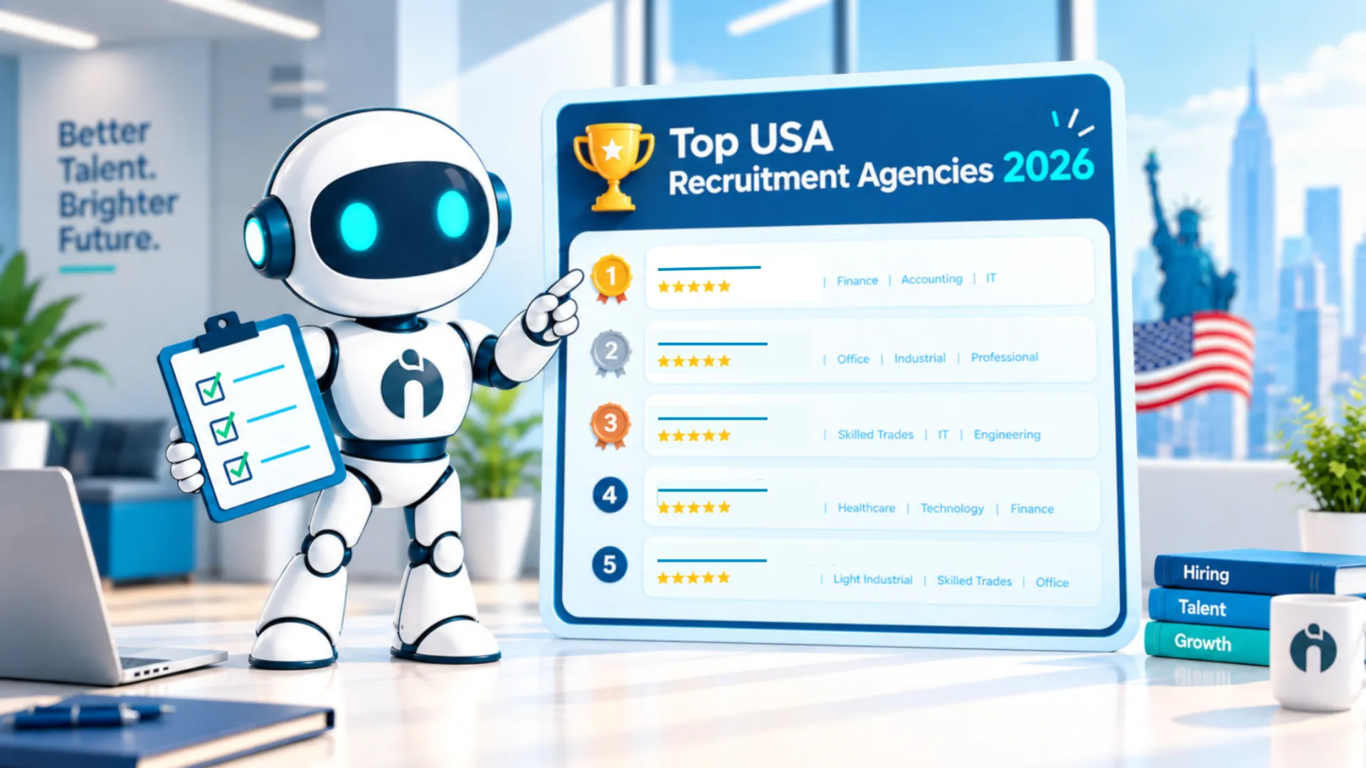 Top 10 Recruitment Agencies USA (2026): Best Hiring Partners