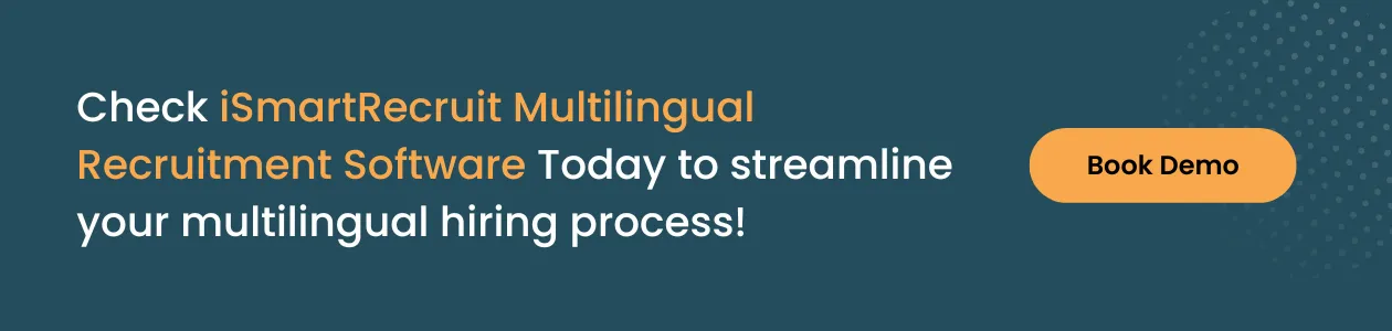 ismartrecruit multilingual recruitment software book demo
